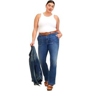  TORRID Plus Size Bright White Foxy High Neck Tank Top Size 1X NEW